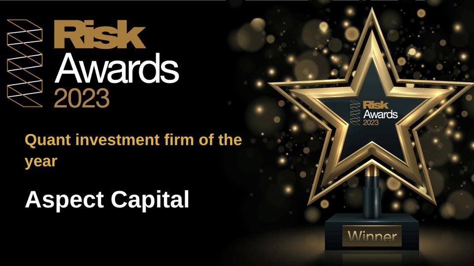 Quant investment firm of the year - Aspect Capital