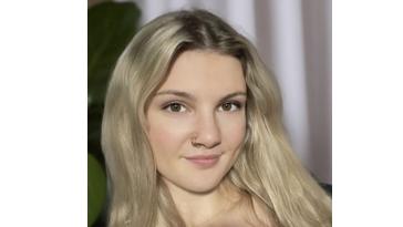katie white background